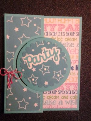Party Flip It card

