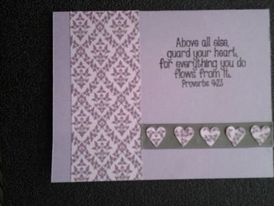 heart proverb card
