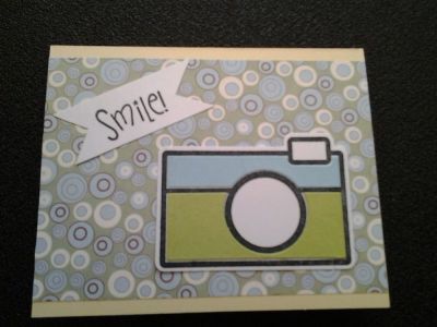 Camera card -Smile
