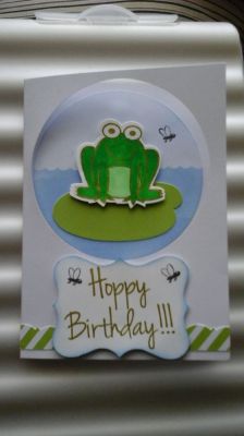 Frog birthday
