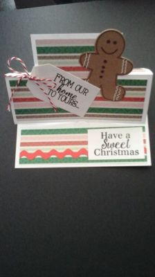 Gingerbread stand up
