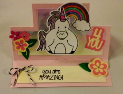 You are Awesome Unicorn Card
