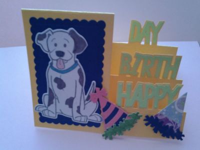 Dog Happy Birthday Step Up
