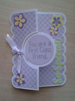 So Special -Friend Flip-it card
