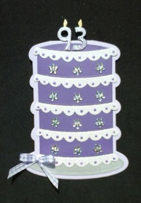 Cake Birthday card
