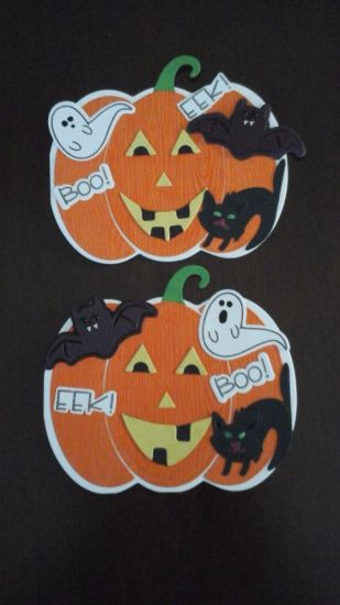 Halloween cards
Keywords: Halloween pumpkin cat bat ghost