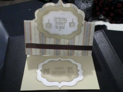 birthday stand up card
Keywords: stand up card, birthday card