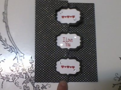 Anniversary card front
Keywords: Triple Flip-it