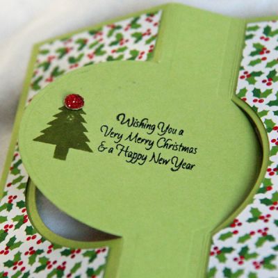 Christmas Personalized Card (inside)
