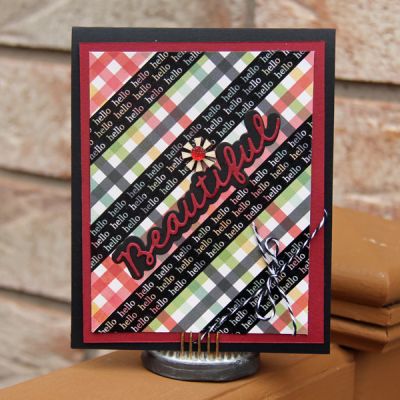 Hello Beautiful
Using the October Card Kit CLub!
