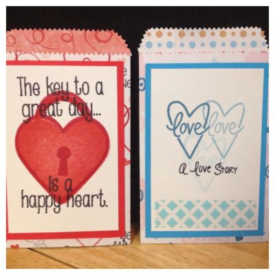 Valentine treat bags
