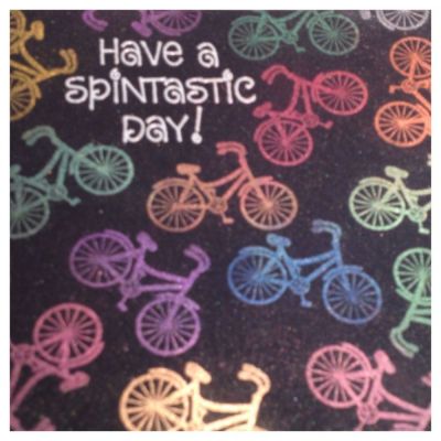 Making patterned paper
Sentiment from pinwheels2stamp
