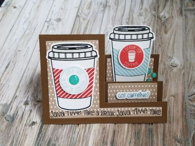 coffee
sizzix coffee stamps and dies. mini step up die set.

