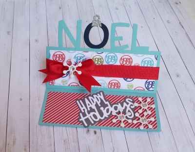 NOEL
Christmas word stand up extras, word stand up die set... 
