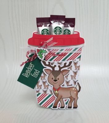 reindeer food
coffee cup fold it. reindeer2stamp
