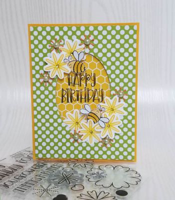 happy birthday
flower2buildTHREE. oval dies. hive4bees
