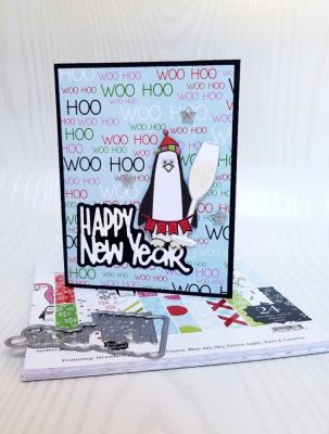 Happy New Year
happy new year 19 word die set. penguins2stamp/die. goodies4toast. highlighters4planners
