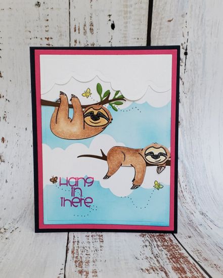 hang in there
sloths2stamp. moresloths2stamp. border dies. sayings4butterflies
