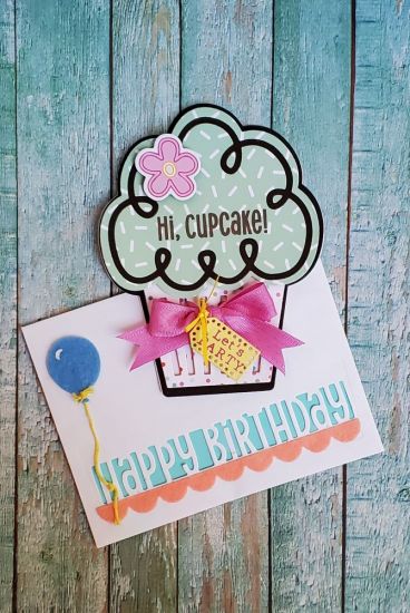 Happy birthday
On front....
