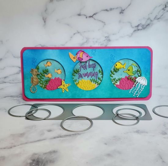 Fish
Triple circle slimline drop in
