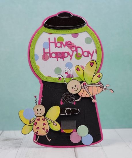 Have a happy day
Bubblegum machine fold it. Lovebugs2stamp.  Morelovebugs2stamp 
Keywords: Lovebugs2stamp