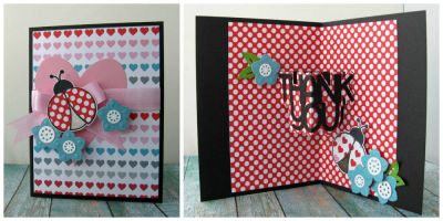*3d thank you
all products Sizzix/Stephanie Barnard/The Stamps of Life
