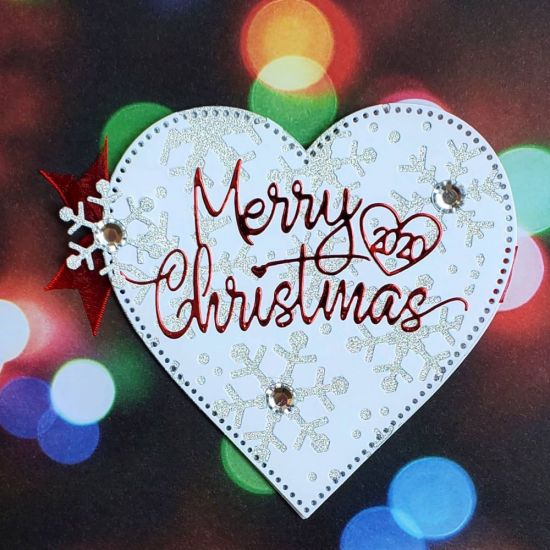 Merry Christmas 2020
merry Christmas  2020 word die. Snowflake bkg die. Dotted heart die. Wishingyou2stamp
