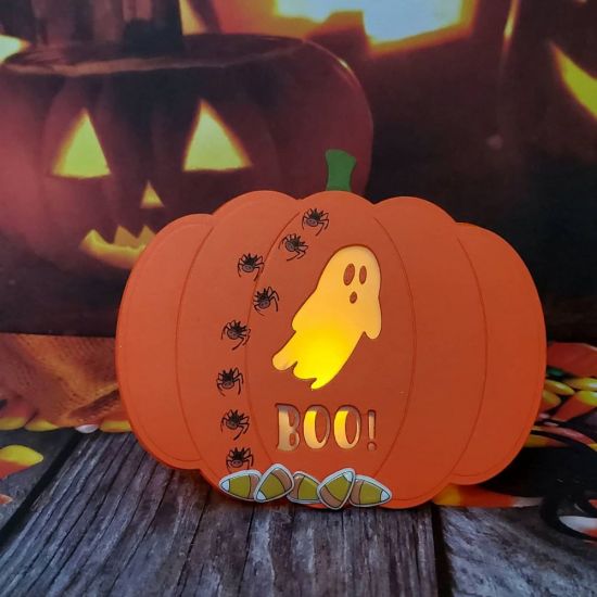 boo
kit plus pumpkin fold it 
