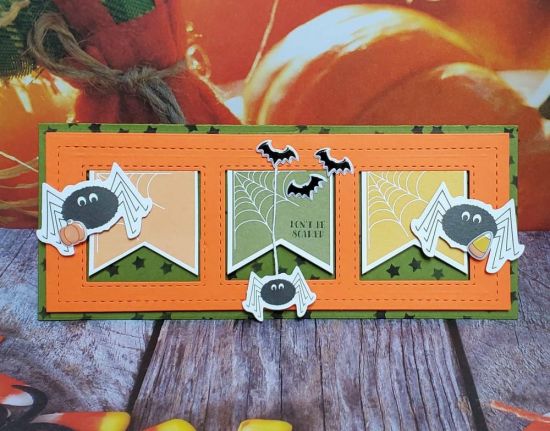 Don't be scared
kit plus stitched square drop in slimline
