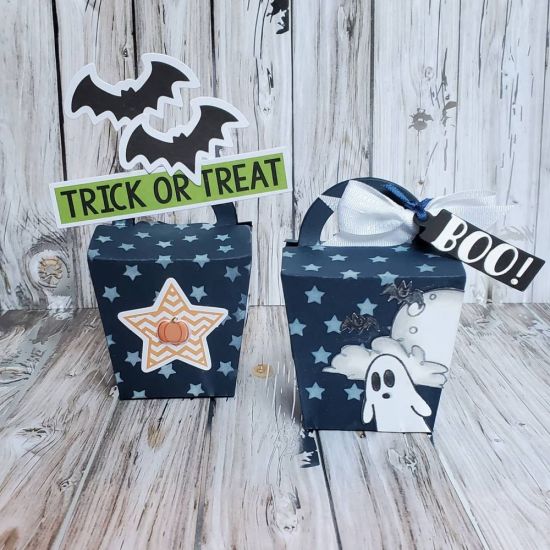 Trick or treat
kit plus small take-out box die cut set
