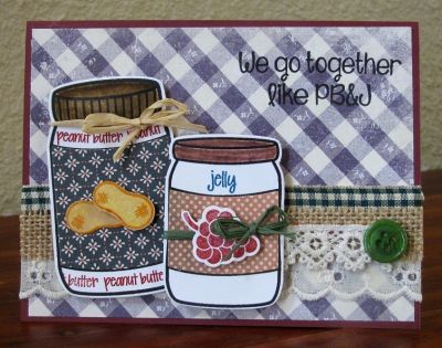 PB&J
PB&J2enjoy + dies  :)
