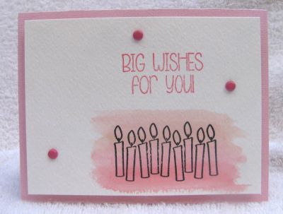 *big wishes for you watercolor
candles4you + tsol brads (set2)
