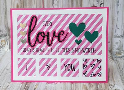 love
love statement stamp/die set. tsol grid die set. tsol papers/inks/embellishments
Keywords: GridDies