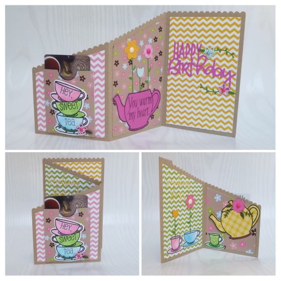 hey sweet tea
z fold card. tea4two. moretea4us. fancy that word dies
Keywords: tea4two