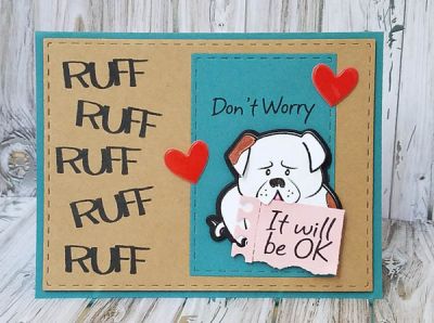 RUFF
dog3pudgie10 stamps and dies. stitched rectangle dies. notebook edge die. tsol inks and markers
Keywords: Notebookedgeandhellodies