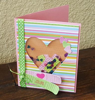 *you are awesome
bandage2stamp/dies. sizzix heart framelit die. you are awesome from sizzix tags & words. stitched rectangle border. papers, ink and ribbon TSOL! :)
