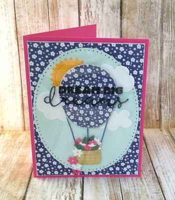 dream big....
class stamps/dies. dotted oval dies. tsol papers 
