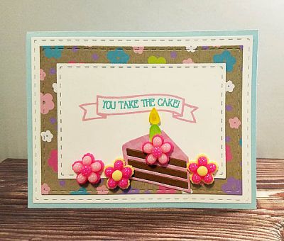 *you take the cake
happy4bannersTWO. tsol cake die. stitched rectangle dies. tsol papers and embellishments
