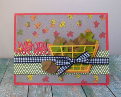 *wish you were here
Sizzix Flower Basket Thinlits Die Set. all products TSOL.
