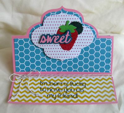 *sweet
elegant stand up die set.  strawberries2stamp stamps and dies.  
