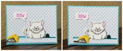 meow
fluffycatpudgie4. "slider" is die from newport flower dies. stitched rectangle die. word bubble die from sizzix birds & tree set. tsol papers, inks, and markers
