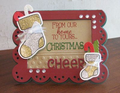 *from our house
Sizzix scallop edge drop in. 
