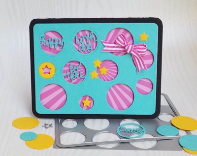 happy birthday
Circle Background Die Set

