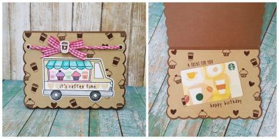 coffee time
icecreamtruck2stamp. sizzix scallop with thanks card die set
