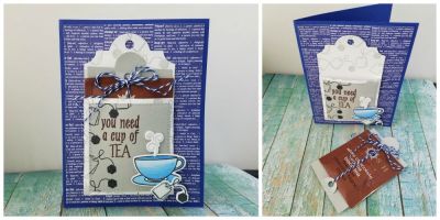 *you need a cup
tea4two plus DIES. tag die set. stitched square die. tsol papers.
