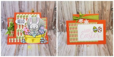 Happy Easter
squirrel4Easter. Kind sentiments step card die set. tsol papers and inks
