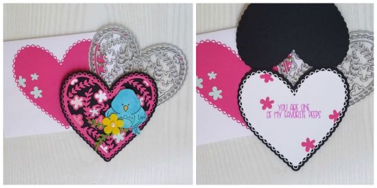 favorite peeps
scallop heart fold it, bird pudgie
