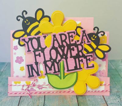 *you are a flower...
step up card die set. you are a flower die. bee triplit. flowerpower2fill +dies. all products TSOL
Keywords: TriplitBee