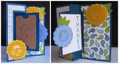 *thank you
rectangle/gc flip it card die set.  tsol papers. thanks from sizzix.
