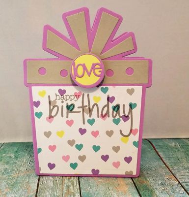 birthday love gift
sizzix gift fold it. sizzix stamps. sizzix circle word. tsol papers

